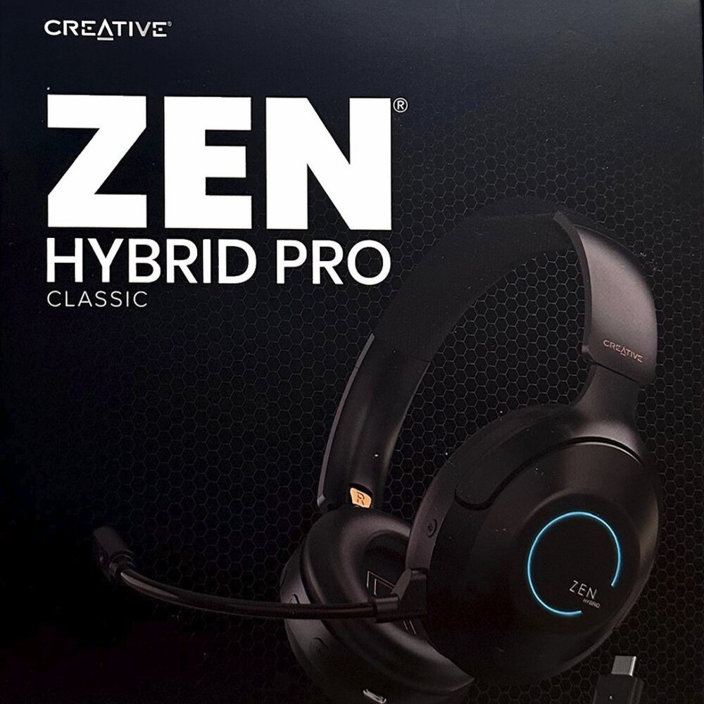 Creative Zen Hybrid Pro (Classic) Wireless Over-Ear Headphone (Black)